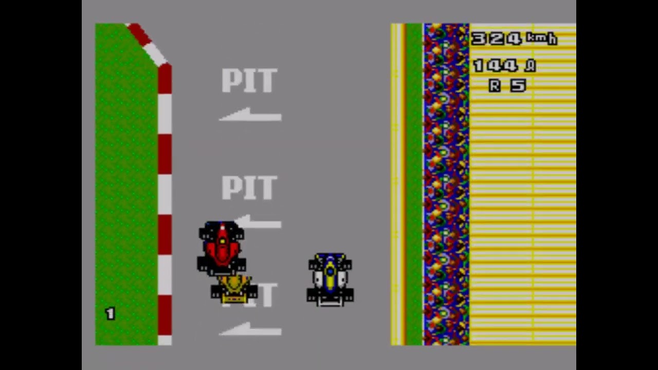 Super Racing Sega Master System Game Play Japan - YouTube