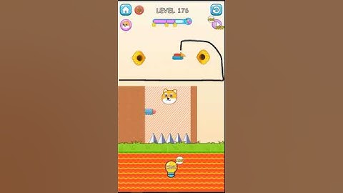 Save the Dog game level 176 | Game Play #shorts #short #funny #gameplay #savethedoge