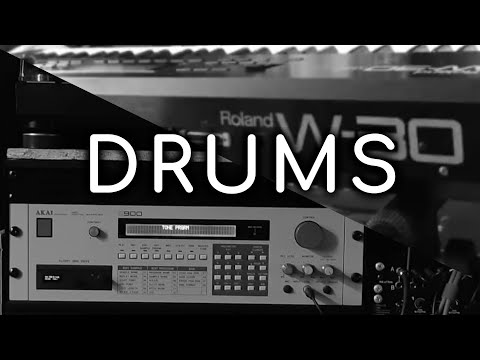 [Drums] 12-bit samplers: Akai S900 and Roland W-30 quick "lo-fi" comparison