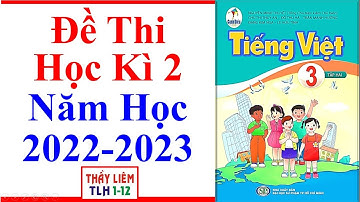 Tiếng Việt Lớp 3 Đề Thi Học Kì 2 | Năm Học 2022 - 2023 | Cánh Diều