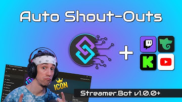 DIY Auto Shout-Out System using Streamer.Bot [v1.0.1] [Cross Platform] [Twitch/YouTube/Kick/Trovo]