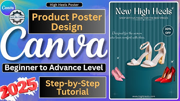 Learn Canva Product Poster Design & Start Earning Online | Step-by-Step Tutorial 2025