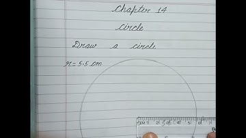 Chapter 14 (Circle) , Exercise 14.1 (2 sum)