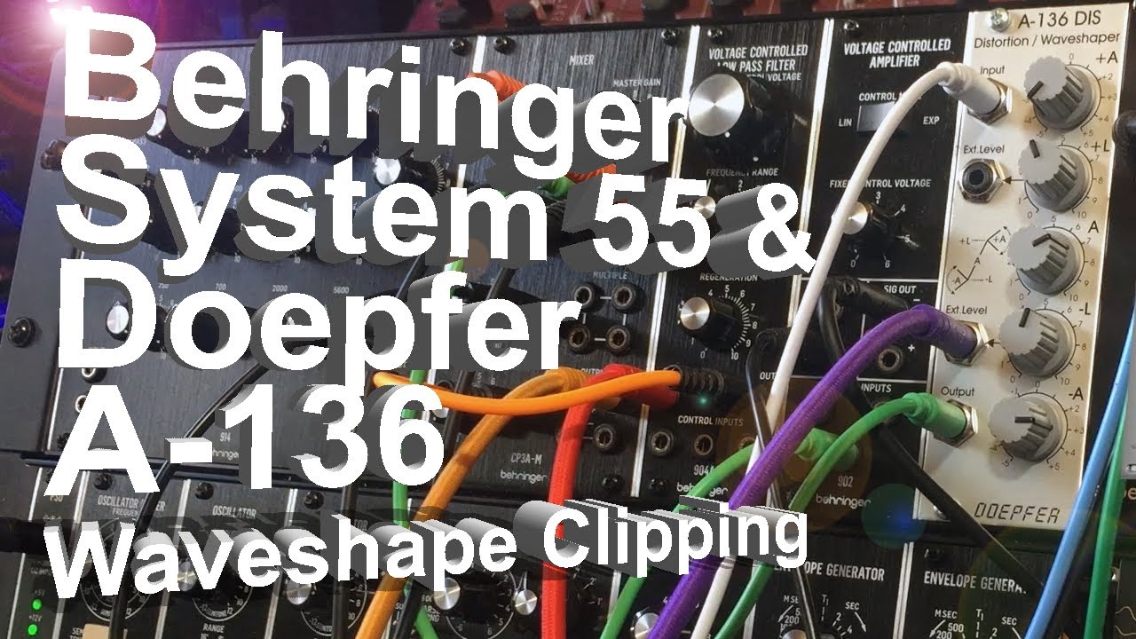 Doepfer A-136 Distortion / Waveshaper: Demo 1 - YouTube