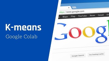 K-means con Python  y Google colab