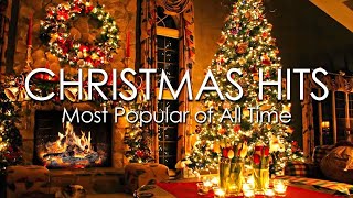 3 Hour Best Chrsitmas Songs with Fireplace✨🎄🔥Nat King Cole, Frank Sinatra, Bing Crosby, Dean Martin