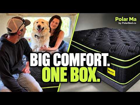 Cooling RV Mattress in a Box | Polar Ma by PolarBed.co