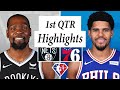 Brooklyn Nets vs. Philadelphia 76ers Full Highlights 1st QTR | Oct 3 | 2022 NBA Preseason