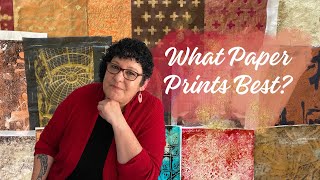 This is What You Need To Know About Gelli Printing Papers