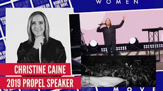 Don't miss Christine Caine at this years Propel Activate 2019!