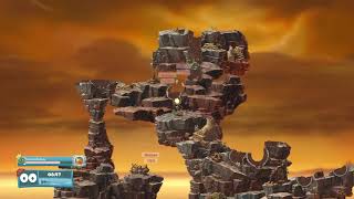 The Notorious "Win but counts as a Loss" Bug #4 | Worms W.M.D gameplay