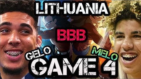 LaMelo & Gelo Ball Brothers COmEbAcK from Lithuania Official Zo2 Music Mixtape!