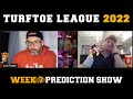 Turfy &#39;22 - Week 7 Prediction Show and RECAP