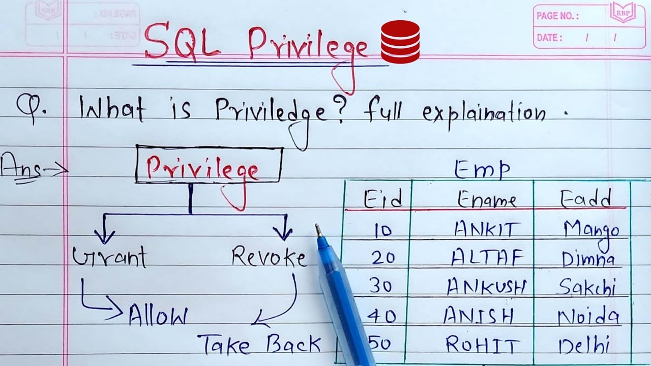 dcl-commands-in-sql-privileges-grant-revoke-with-example-youtube