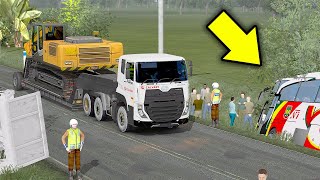 Perjalanan Truck UD Quster Menjumpai Kejadian Seperti ini -ETS2