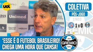 Thumbnail for RENATO GAÚCHO INDAGA CBF E AMEAÇA ‘LARGAR’ O BRASILEIRO: 'PEDIR DEMISSÃO, TIRAR FÉRIAS E IR À PRAIA'