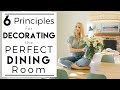 INTERIOR DESIGN | Tips for How to Decorate a Cohesive Dining Room | House to Home