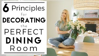 INTERIOR DESIGN | Tips for How to Decorate a Cohesive Dining Room | House to Home