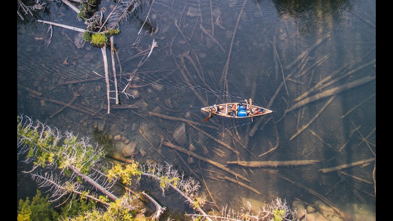 Canadian Canoe Camping Lac Pemichanganing YouTube