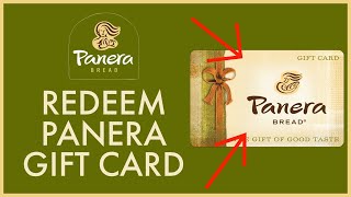 How To Redeem Panera Bread Gift Card Online in 2 Minutes?