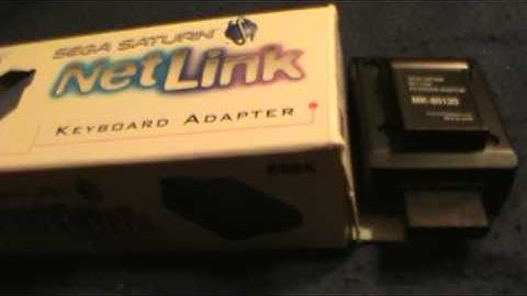 Sega Saturn Netlink Keyboard Adapter