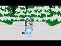 Bluey’s snow day in Colorado. 