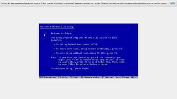 How to download MS-DOS 6.22 on VirtualBox!(First video)