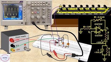Design Wien Bridge Oscillator (op-amp)