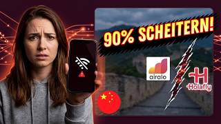 China eSIM Test: Airalo vs Holafly – Große Firewall & VPN-Guide