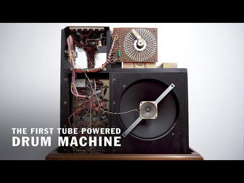 Vintage Drum Machine From 1959 In 4K