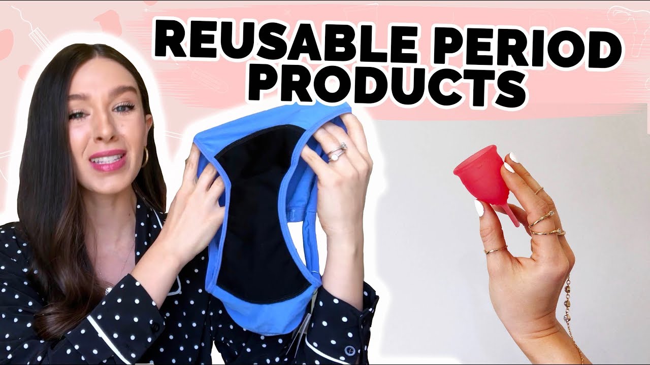 Reusable Period Options! (period cups, period underwear, reusable pads) 