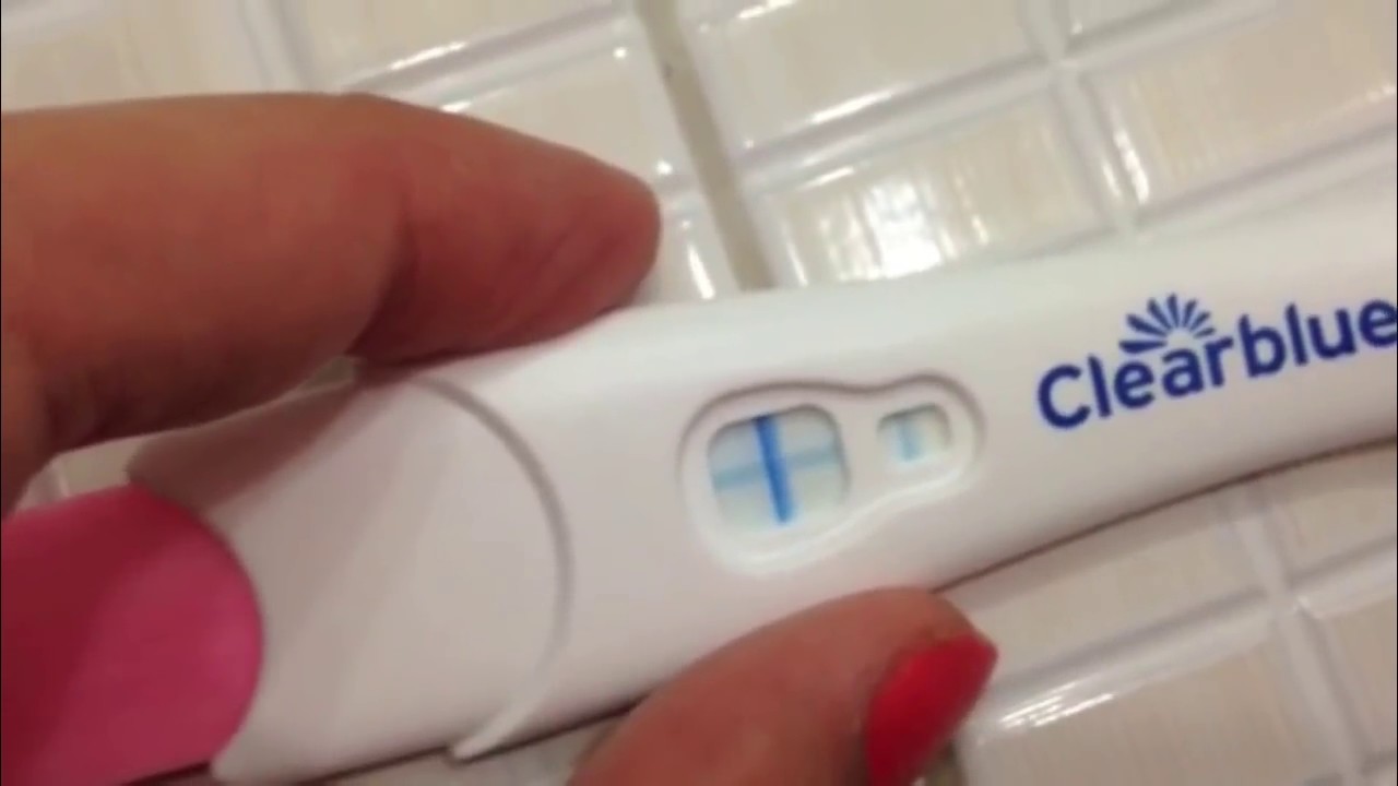 LIVE PREGNANCY TEST! PREGNANCY AFTER MISCARRIAGE KERRY DYER YouTube