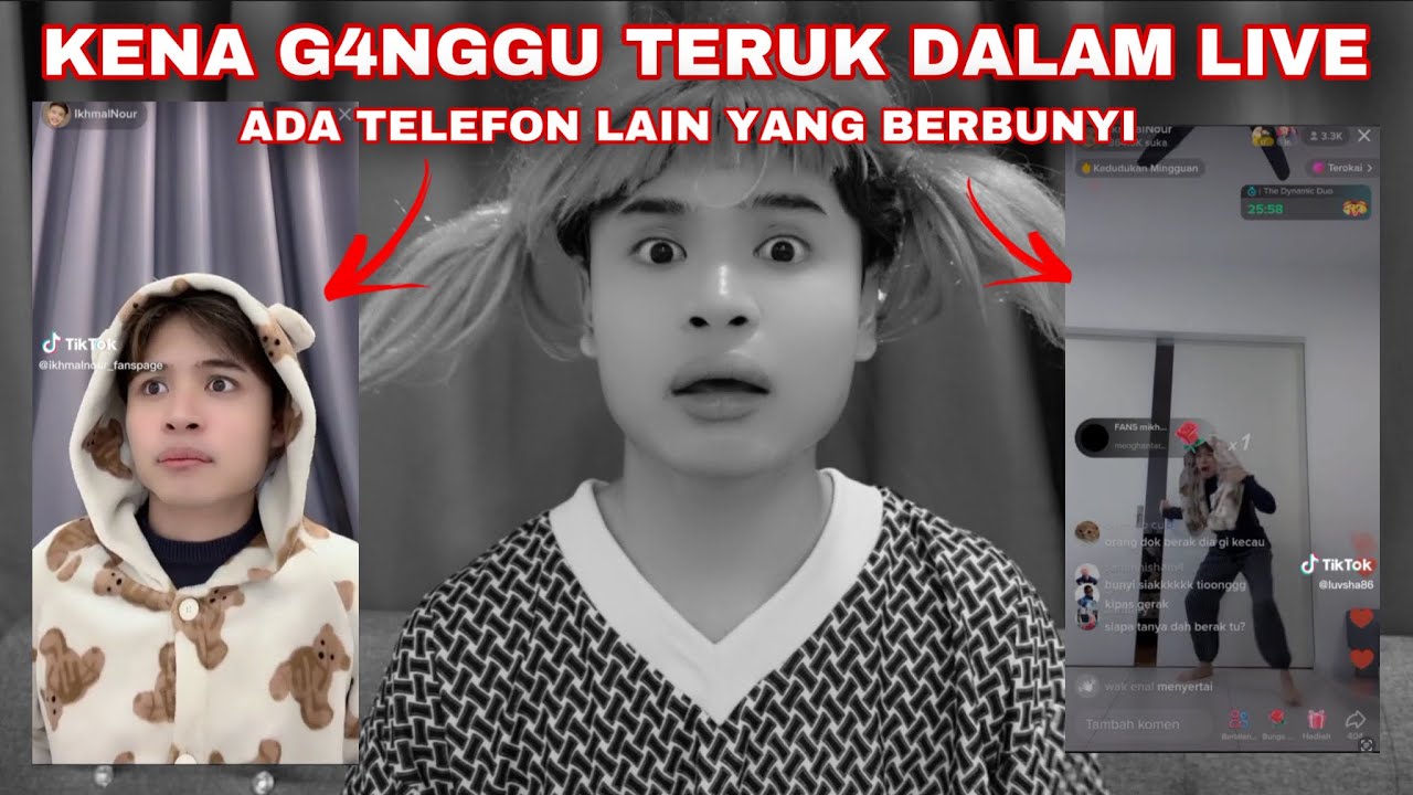 AKU KENA G4NGGU TERUK DALAM LIVE TIKTOK😭| ADA BUNYI TELEFON LAIN😭