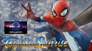 Unreal Engine 5 - Spiderman - First Run - 4K