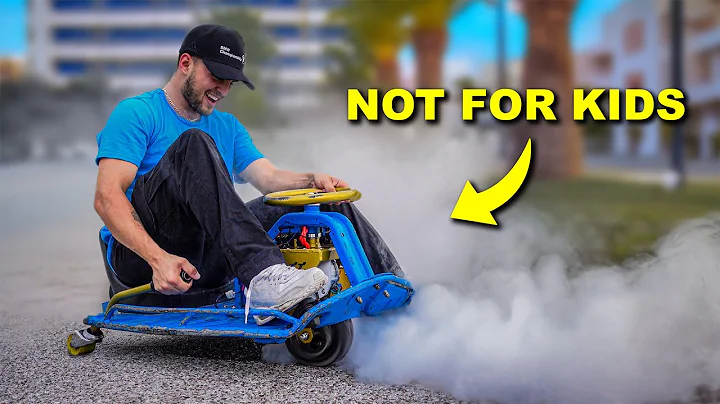 I built a 40mph Electric Drift Kart