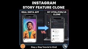 How to Make Instagram Story Feature Using HTML, CSS & JavaScript | srv present
