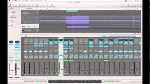 Logic 9 Time-Lapse | Trance Music Production