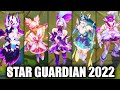 All New Star Guardian 2022 Skins Part 2 Akali Syndra Taliyah Morgana Quinn Rell (League of Legends)