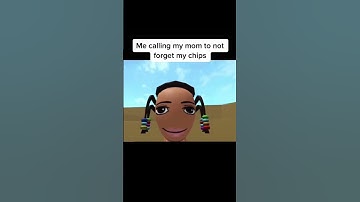 Me calling my mom to not forget my chips 🤣 | #viral #youtube shorts #roblox #funny #tiktok #fyp