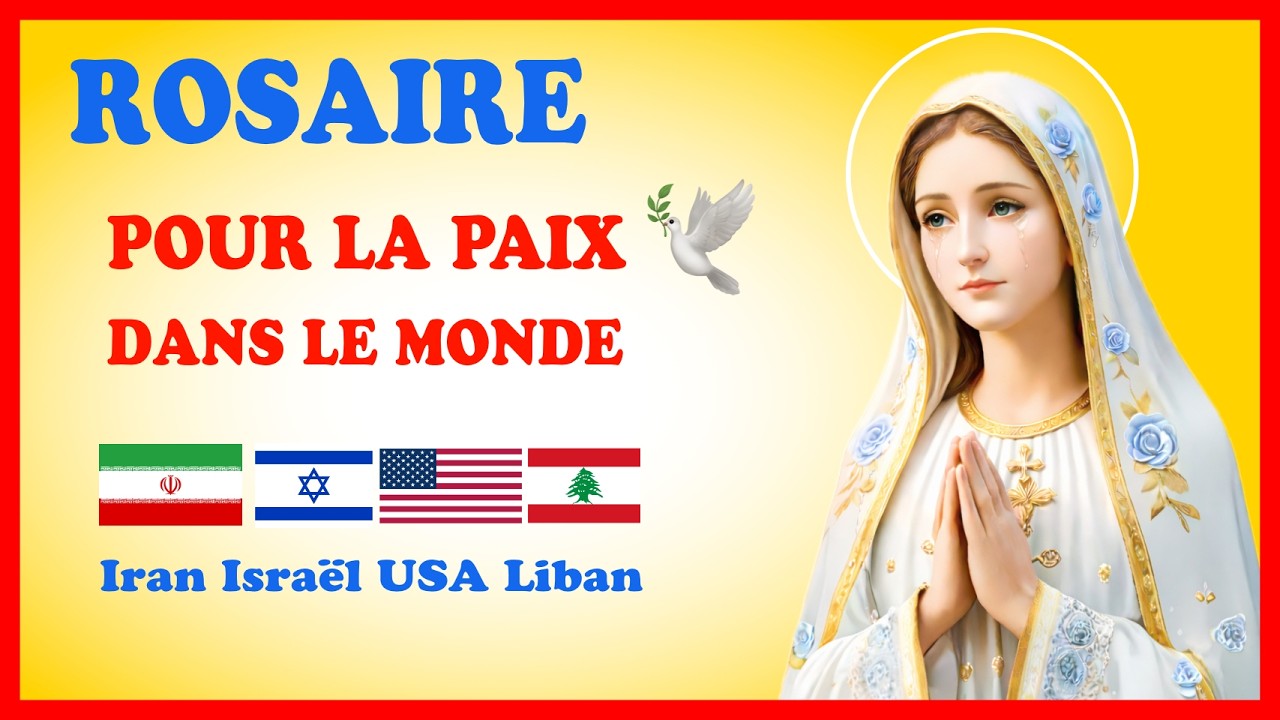 ROSAIRE - NDML 🙏 Pour la PAIX dans le monde 🕊️