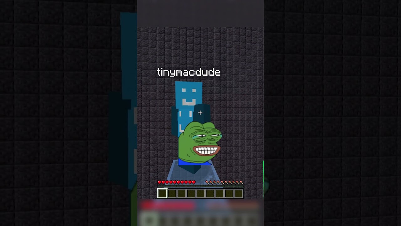 its way too intense #shorts #minecraft #minecraftshorts