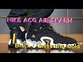 NIKE ACG AIR SKARN "Black / University Gold" review & on feet!!