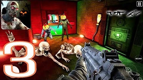 Real Zombie Hunter - FPS Shooting in Halloween Gameplay Walkthrough Part 3 || Game Preview ||