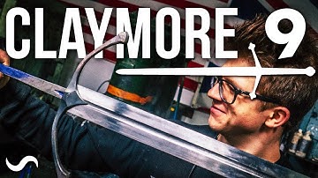 MAKING A SCOTTISH CLAYMORE SWORD!!! PART 9