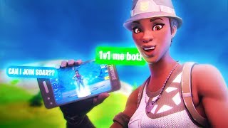 I Put My Phone Number In My Fortnite Name ... Angry Reactions