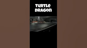 Turtle Dragon 3d Printing Time Lapse | #asmr #asmrcommunity #3dprinting #timelapse