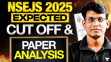 NSEJS 2025 Expected Regionwise Cut off & Difficulty Analysis | Prashant Jain #nse #nsejs