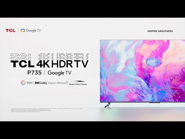 TV TCL 65 Pulgadas 164 cm 65P735 4K-UHD LED Smart TV Google