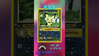 Top 25 Pichu Pokémon Cards #tcg#pokémon#references#Pichu