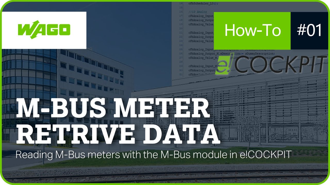 Retrieve data from a meter using the M-Bus module 753-649 - YouTube
